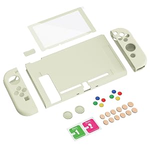case cover for nintendo switch oled protector for nintendo switch oled thumb grip caps for switch