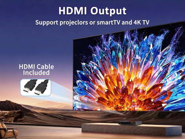 DVD CD player for smart TV
