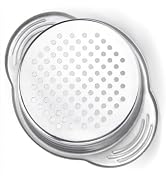 Stainless Steel Food Can Strainer Sieve Metal Tuna Press Filter Canning Lid Colander Oil Drainer ...