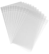 200ct Clear Plastic Bags 4x6-1.4 mils Thick Self Sealing OPP Cello Bags for Bakery Cookies Goodie...