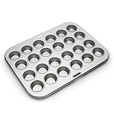 Fox Run Mini Muffin Pan, 24 Cup, Stainless Steel