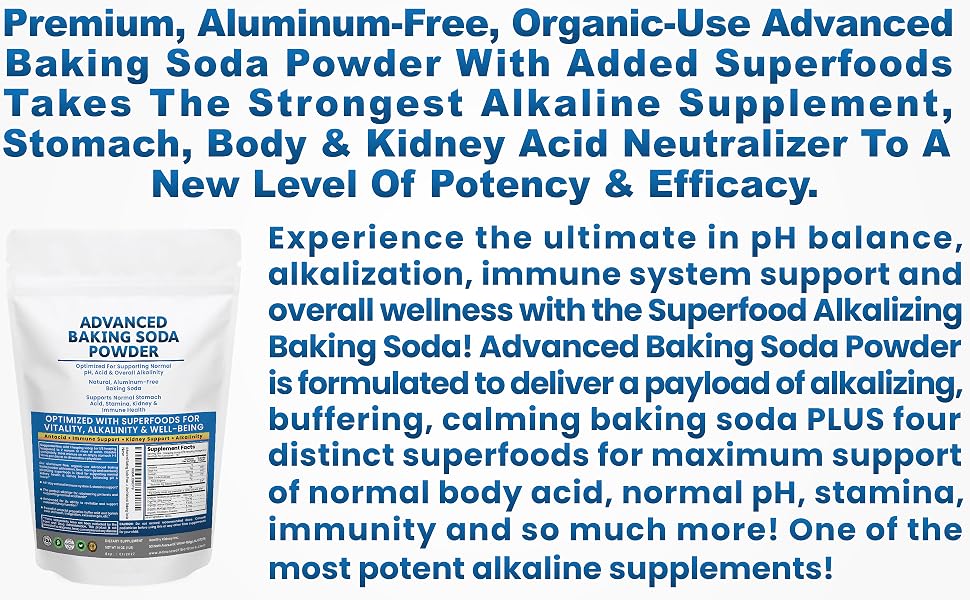 baking soda powder, baking soda organic, organic baking soda