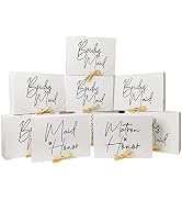 10 Pack Bridesmaid Proposal Box Set with Ribbon,Maid of Honor Proposal Box Matron of Honor Brides...