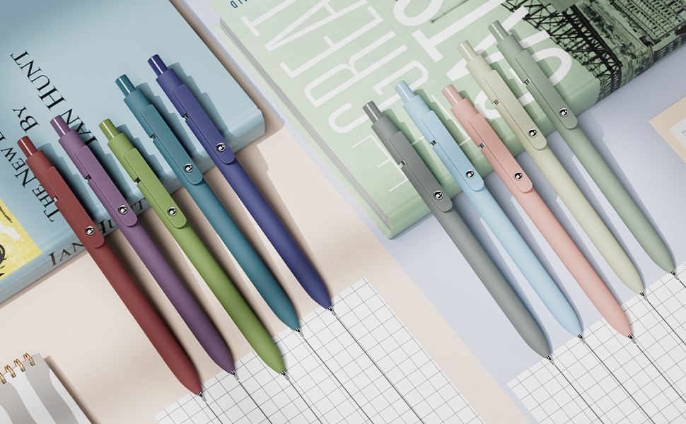 Silver Morandi and Vintage Pens