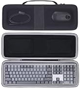 Aenllosi Hard Carrying Case Compatible with Logitech MX Mechanical Wireless Illuminated Performan...