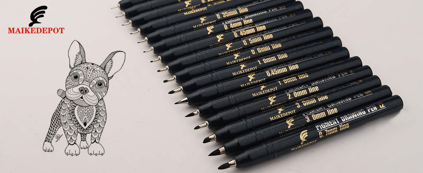 drawing pens
