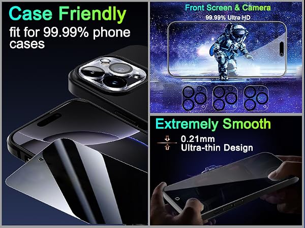 iphone 16 pro max privacy screen protector