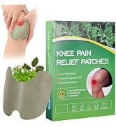48Pcs Herbal Knee Patches, Adhesive Natural Heat Extreme Comfort Back Herbal Knee Arthritis Patch...