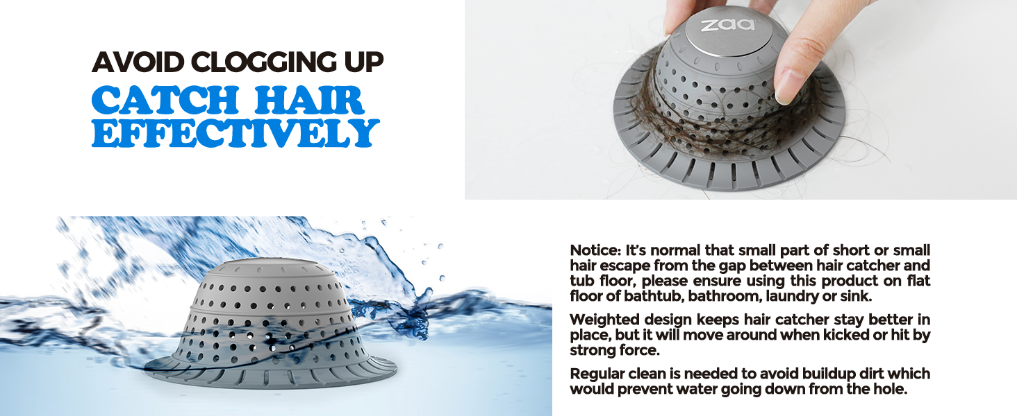 bathtub drain hair catcher