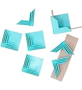 Craftelier - Set of 8 L-Shape Cardboard Box Corner Assembly Clamps/Squares | Suitable for 1.5 mm,...