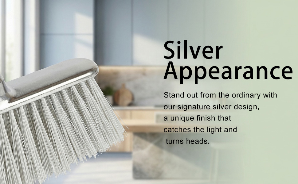 silver appearance