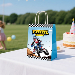 motorcycle birthday party favors