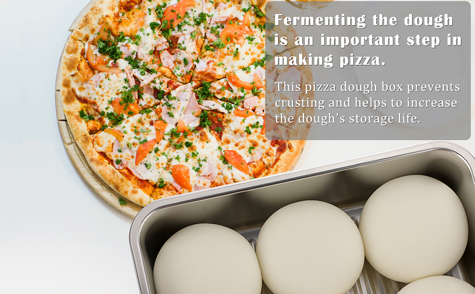 proofing container pizza dough container