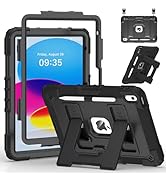 Case for iPad A16 11th Generation 11 Inch (2025)/10th Generation 10.9 Inch (2022), Dinines Rugged...