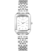 Avaner Women's Bracelet Square Watches: Gold Silver Stainless Steel Strap Analog Quartz Elegant W...