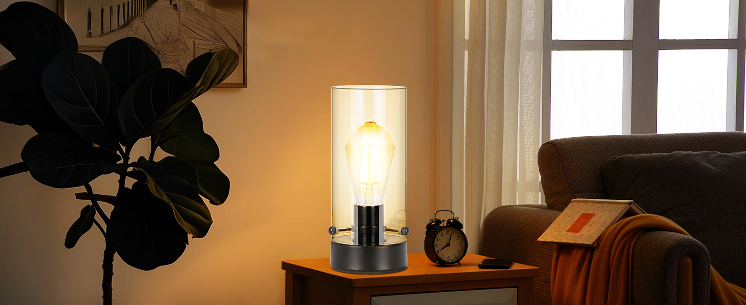 small bedside lamp
