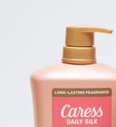 Caress Body Wash With Pump Daily Silk White Peach & Orange Blossom Body Soap for Noticeably Silky...