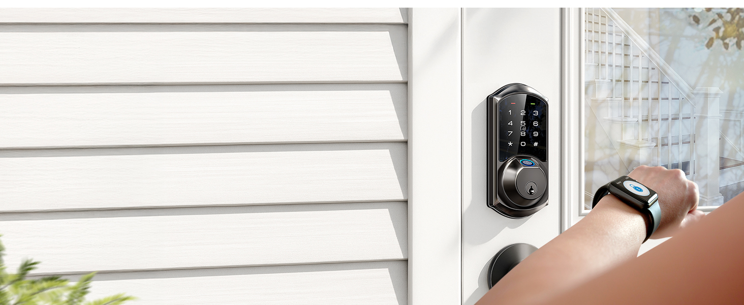 smart door lock for front door