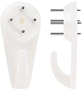 COVITKAN 50 PCS Picture Hangers Hanging Kit, Heavy Duty Hooks for Stucco/Concrete/Hard Walls With...