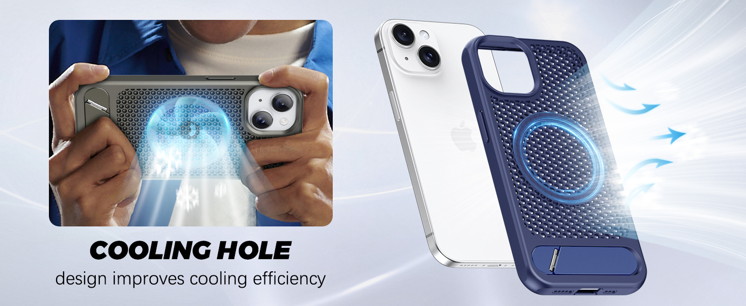 Heat Dissipatio iphone 15 case