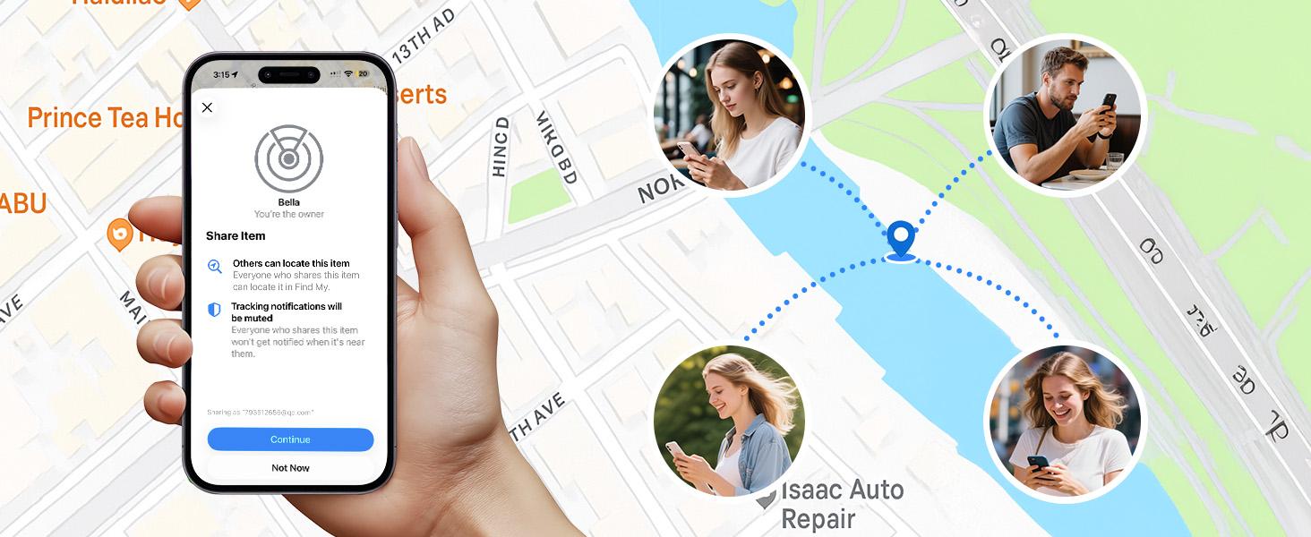 Share Location with Family backpack tracker hidden tracker for kids gps