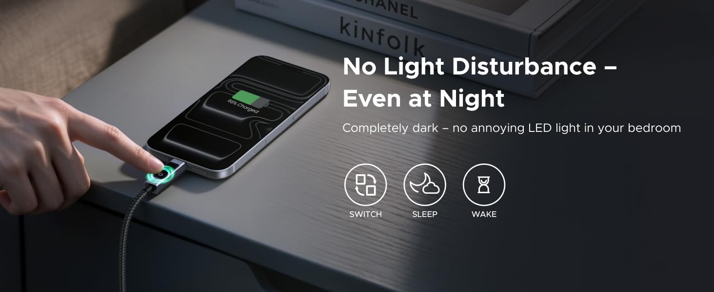 no light disturbance- even at night