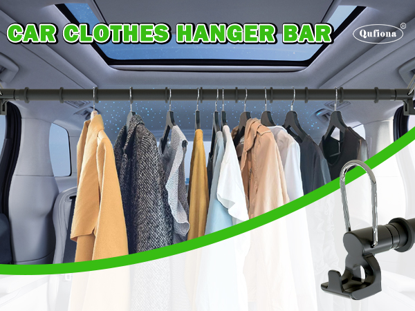 Car Clothes Hanger Bar