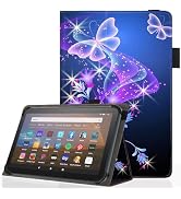 Pudiceva Universal 10 10.1 Inch Android Tablet Case,Slim Folding Stand Cover for All 9"-10.5" Tou...