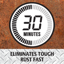 rust removal 30 minutes thirty minutes