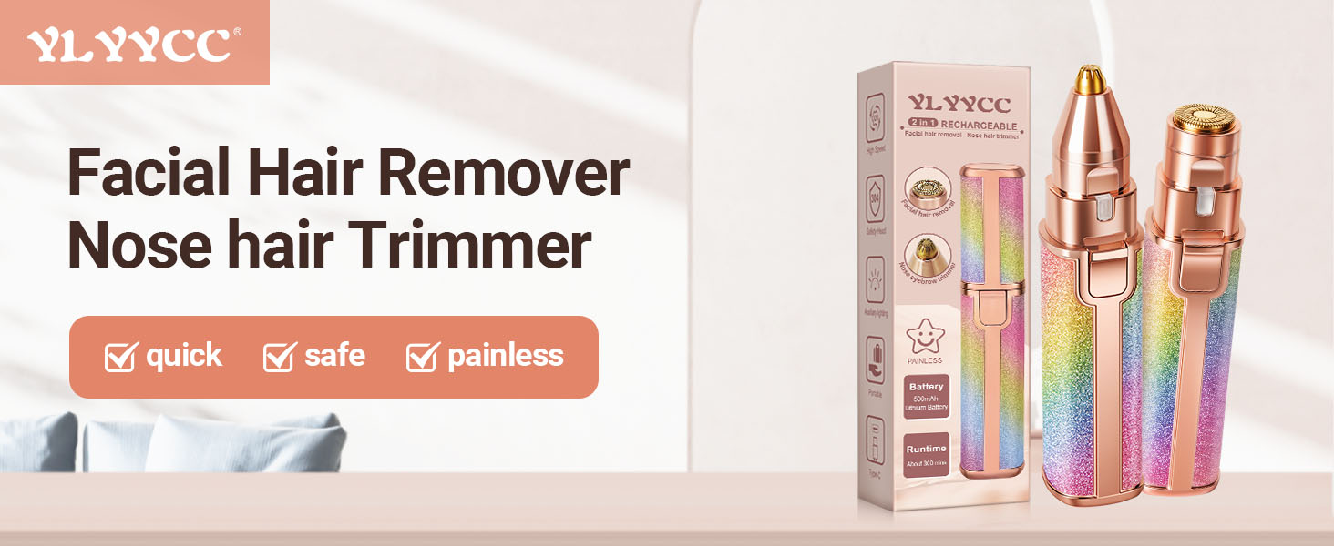 2-in-1 Nose & Eyebrow Trimmer