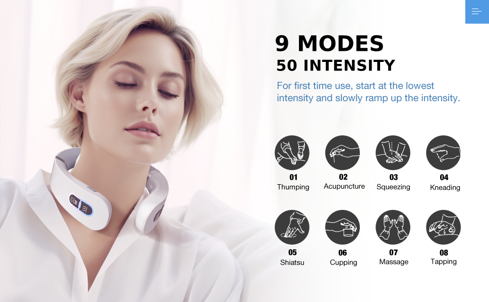 neck massager for pain relief deep tissue