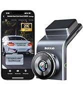 BOTSLAB 2.5K Front Dash Cam, 170° Wide Angle Car Camera Front, Color Night Vision, Built in WiFi ...