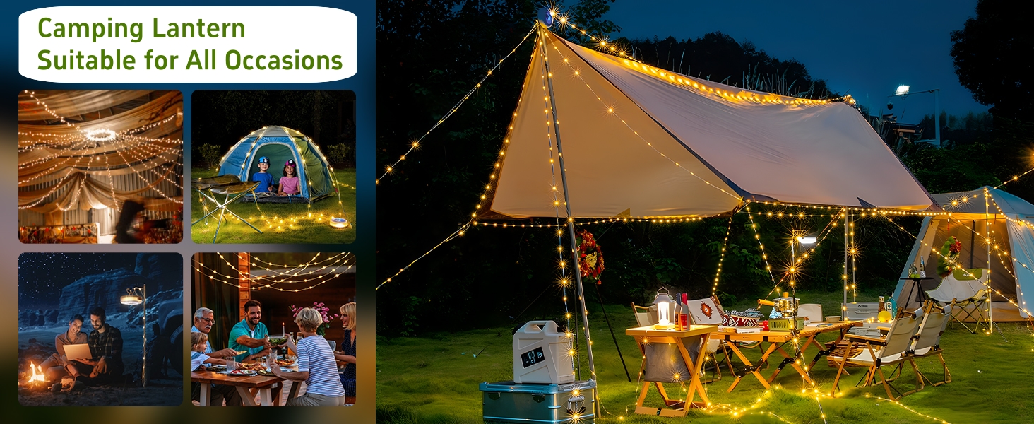 camping lights for tent
