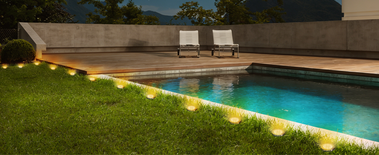 For swimming pools