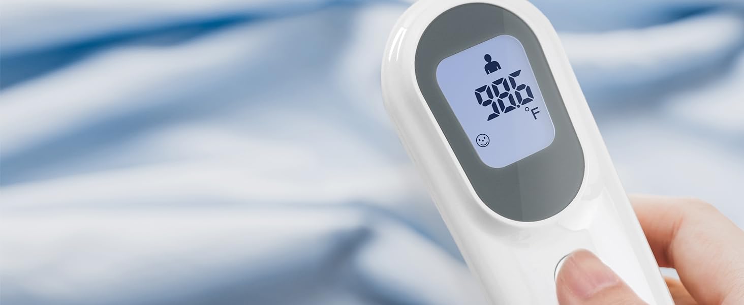 GE No-Touch Digital Forehead Thermometer