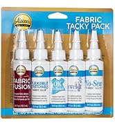 Aleene's Tacky Pack Fabric Glue, 5pk, 0.66 Fl Oz