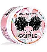 Edge Control Wax for Women Strong Hold Non-greasy Edge Smoother Pink 4oz