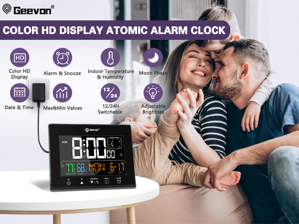 color atomic clock