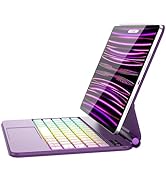 Keyboard Case for iPad Air 11-inch(M2) 2024 & iPad Air 5th/4th Gen & iPad Pro 11 (4th/3rd/2nd/1st...