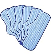 Newbealer 6 PCS Replacement Microfiber Pads Compatible with Steam Cleaner NB282C, Premium Microfi...