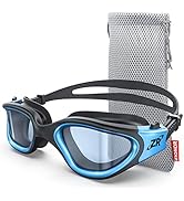 ZIONOR Swim Goggles, G1 MAX Polarized Anti-Fog Swimming Goggles for Men Women