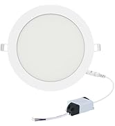 Aolyty Ultra Thin 15W LED Ceiling Panel Light 7.42