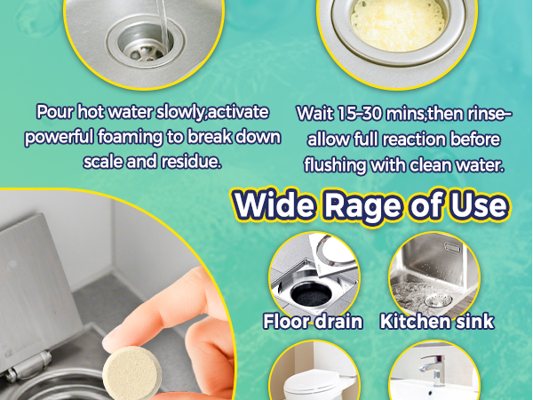 Disposal Cleaner Tablets