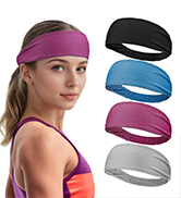Sukeen Cooling Headbands for Women, Instant Cooling, Moisture Wicking Non-Slip Workout Headbands,...