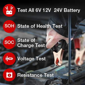 battery tester 6v 12v 24v