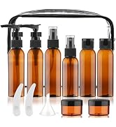Cosywell Travel Size Bottles for Toiletries 13 2oz Pack TSA Approved Toiletry Bottles Leak Proof ...