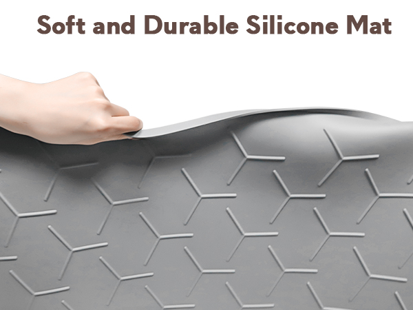 silicone cat litter mat