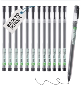 black gel ink pen
