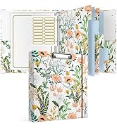 Rouidr 3 Ring Binder with clipboard, 1 inch Binder Organizer, 8.5" x 11" Letter Size View Binders...