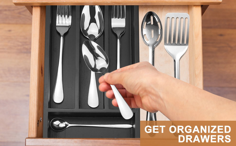 kitchen drawer organizer